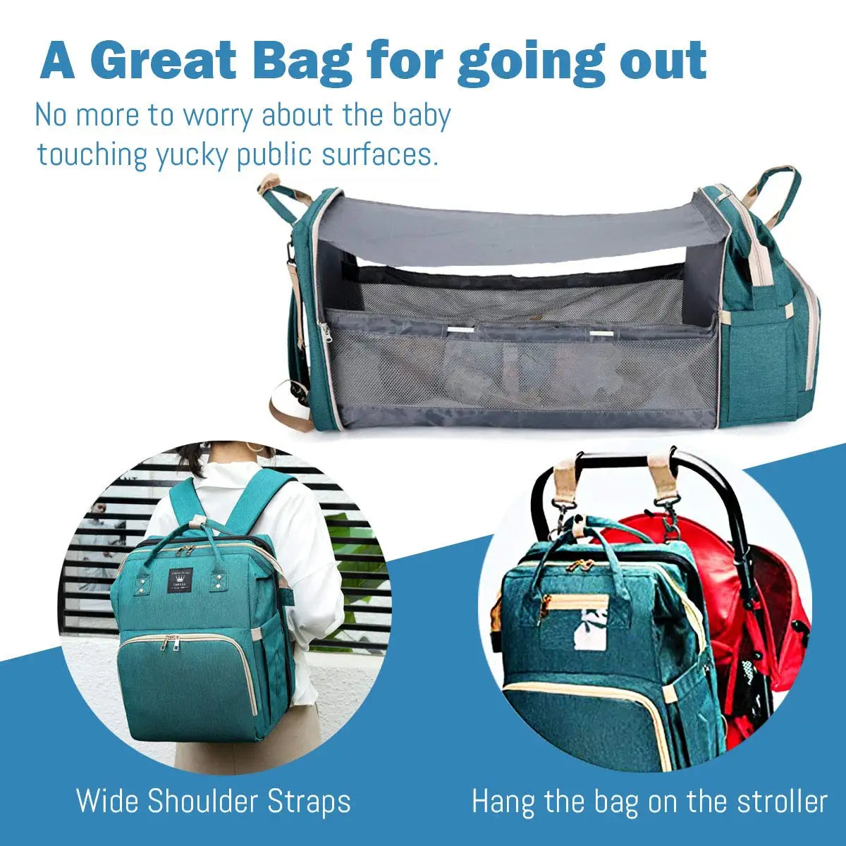 3 In 1 Wickeltasche