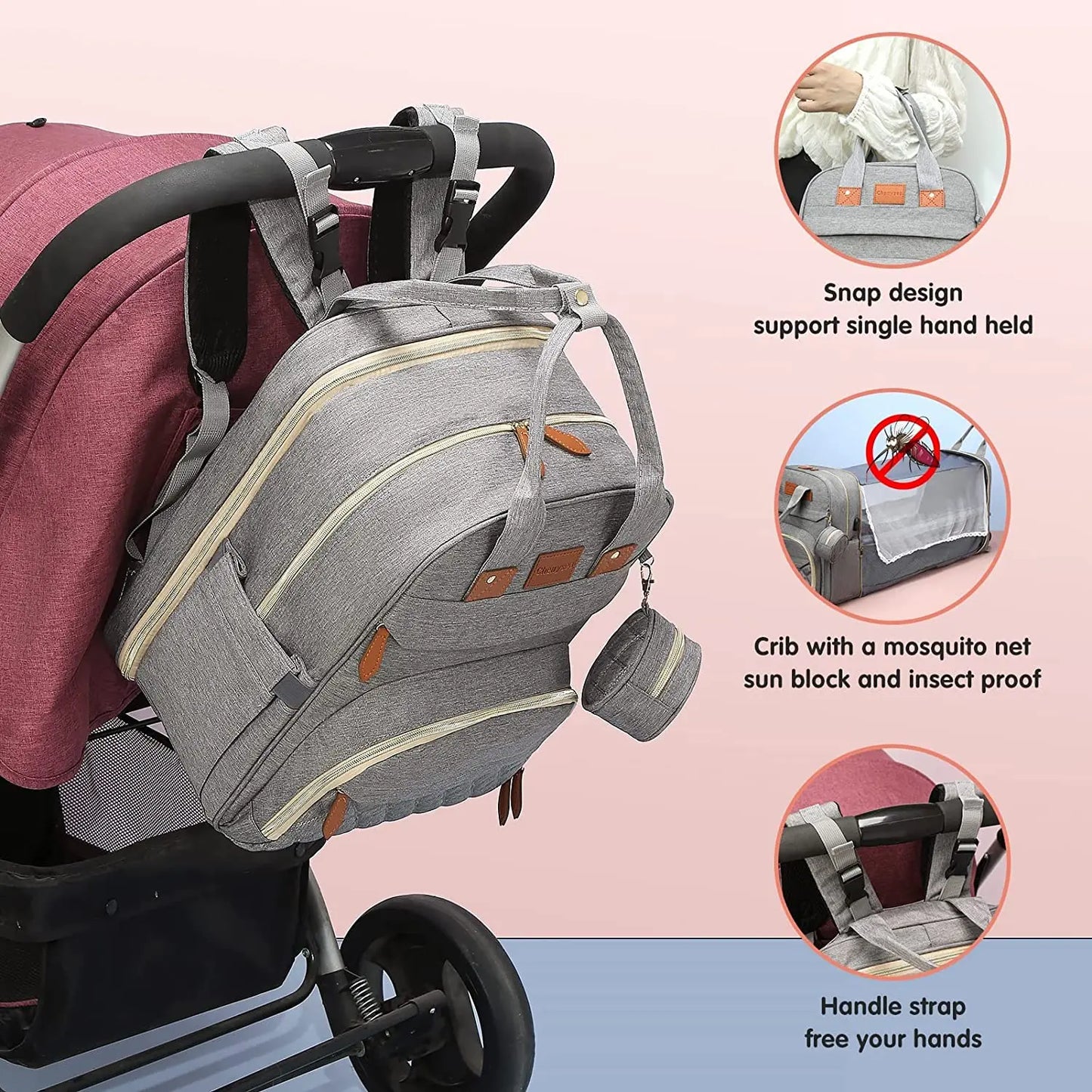 3 In 1 Wickeltasche